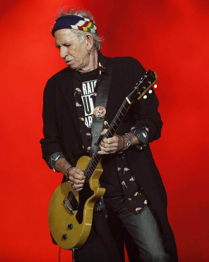 The Rollings Stones han actuado este miércoles en el Estadi Olímpic de Montjuic, en Barcelona, en el único concierto ofrecido en España de su gira "Stones-No Filter"