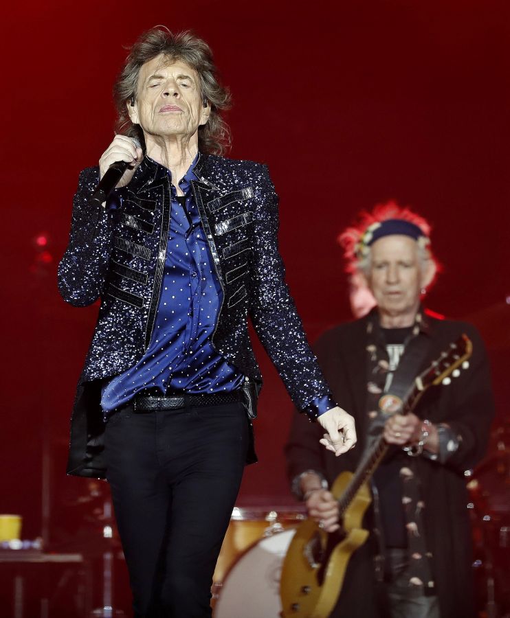 The Rollings Stones han actuado este miércoles en el Estadi Olímpic de Montjuic, en Barcelona, en el único concierto ofrecido en España de su gira "Stones-No Filter"