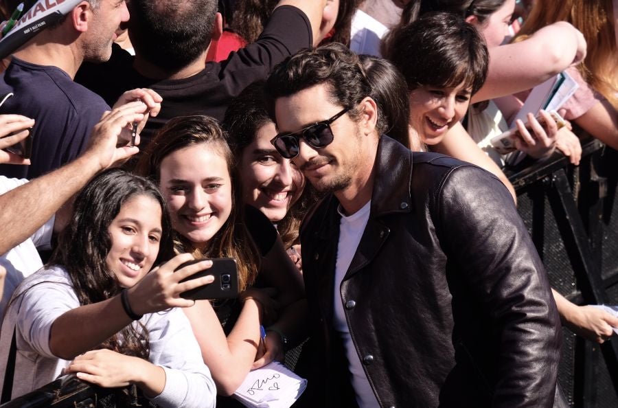 James Franco y su hermano, Dave Franco, presentan en la 65 edición del Festival de Cine de San Sebastián la película 'The Disaster Artist'. 