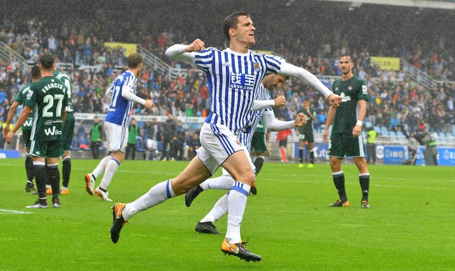 La Real Sociedad y el Betis han acabado en tablas después de un partido emocionante, repleto de goles y emoción