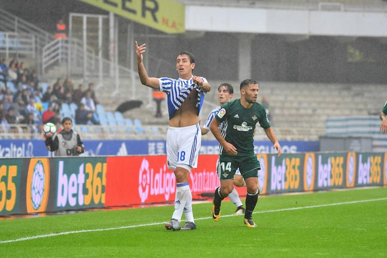 La Real Sociedad y el Betis han acabado en tablas después de un partido emocionante, repleto de goles y emoción