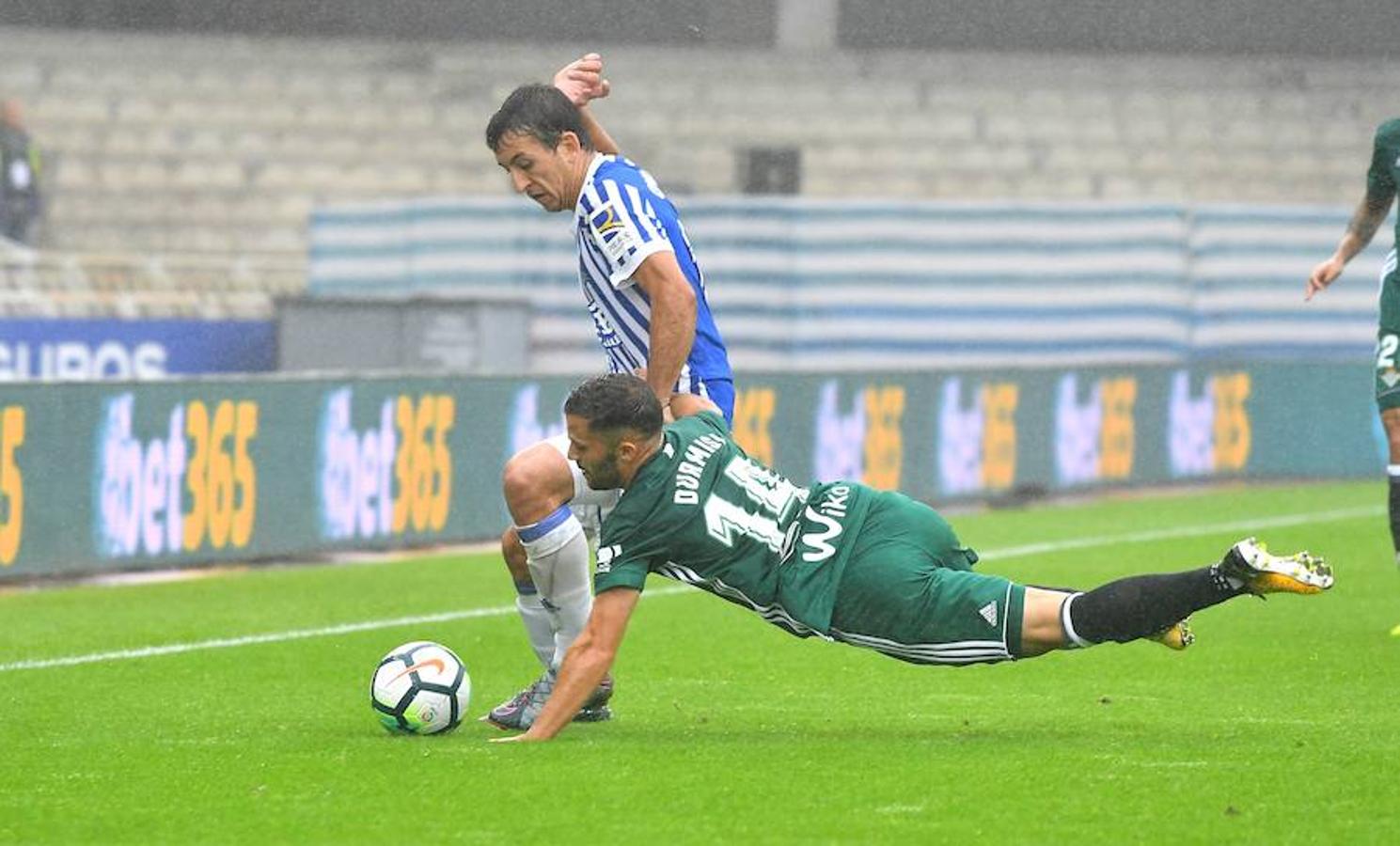 La Real Sociedad y el Betis han acabado en tablas después de un partido emocionante, repleto de goles y emoción