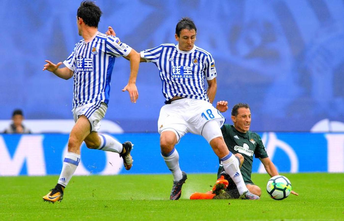 La Real Sociedad y el Betis han acabado en tablas después de un partido emocionante, repleto de goles y emoción