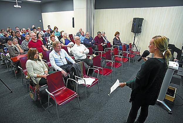 Imagen de una sesión aclaratoria de una edición anterior de los presupuestos participativos.