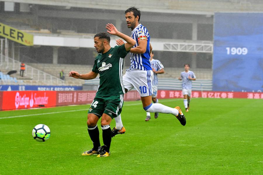 La Real Sociedad y el Betis han acabado en tablas después de un partido emocionante, repleto de goles y emoción