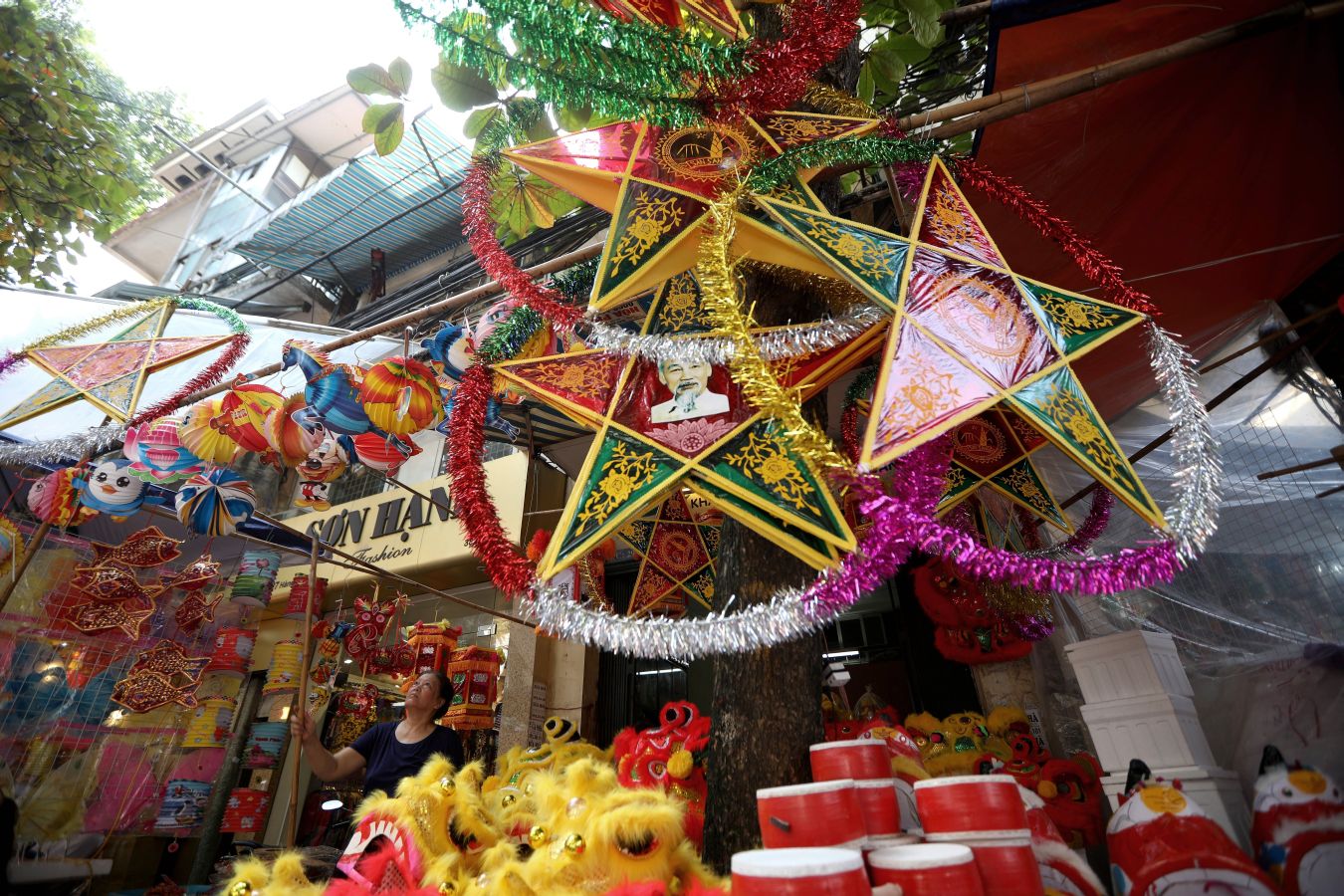 Las calles de Hanoi ya están decoradas para la celebración del Mid Autunm Festival, uno de los más importantes del país