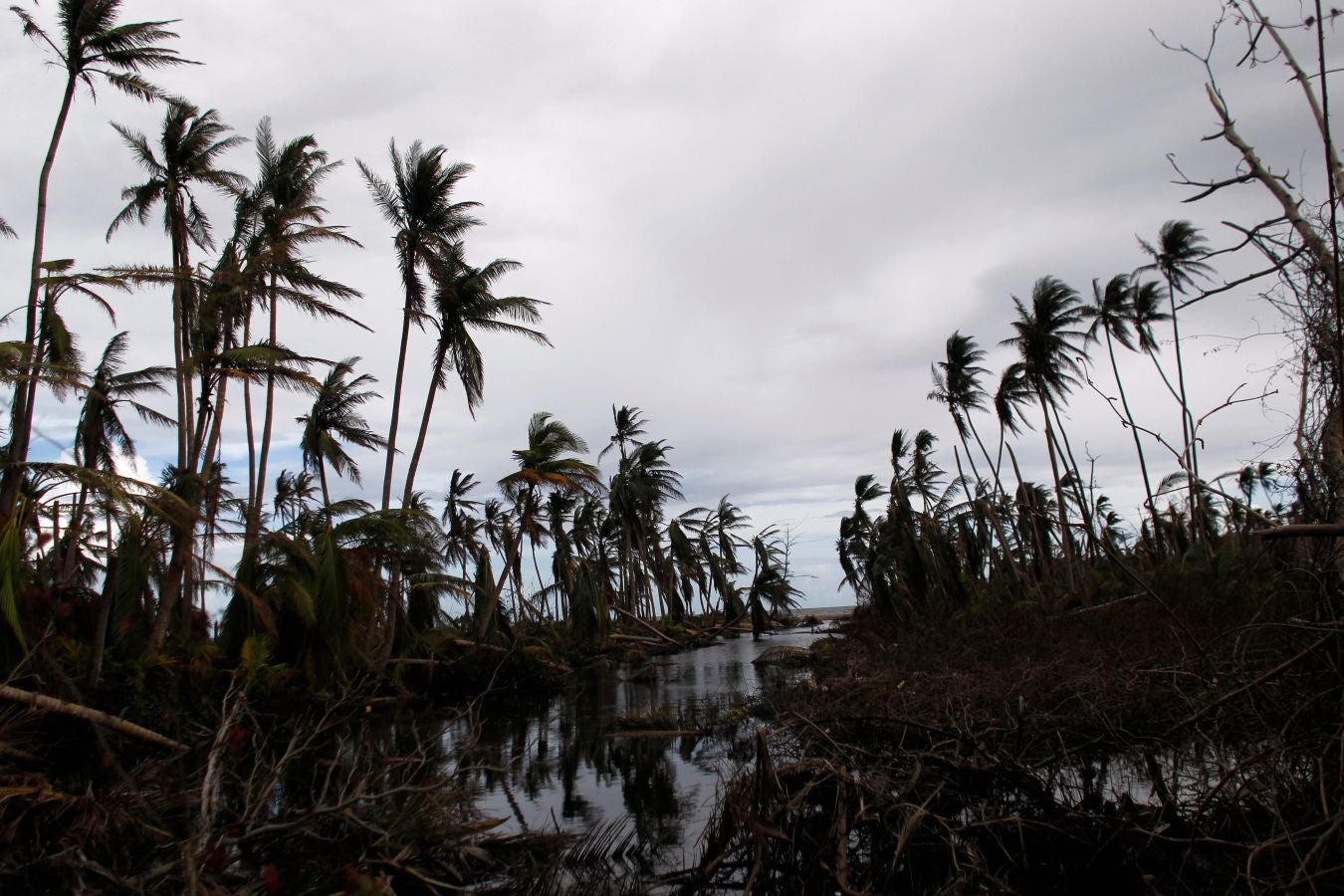 La isla quedó devastada tras el paso del huracán. Hay localidades que aún no tienen luz ni agua potable y los accesos por carretera son complicados en algunos puntos. Las imágenes hablan por sí solas