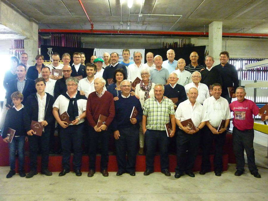 La banda de música de Donibane conmemoró su bicentenario con la celebración de diferentes actos