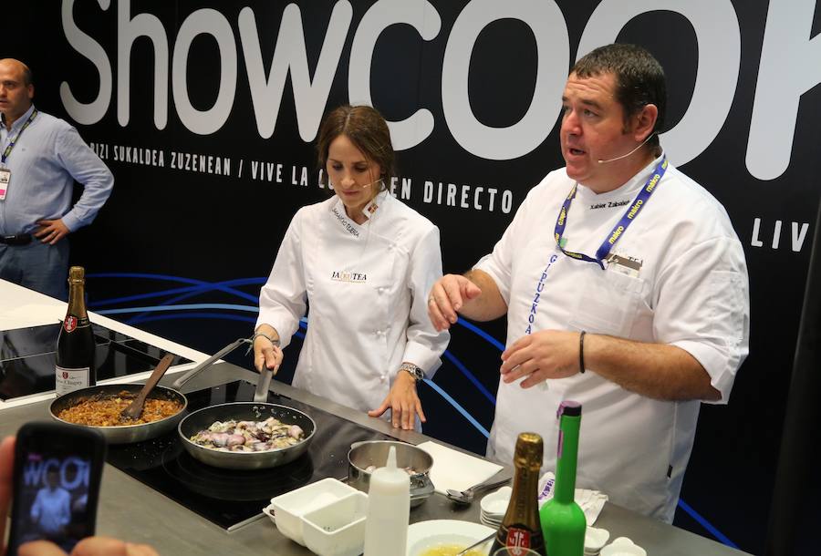 La feria del Kursaal arranca con lo más granado de la restauración mundial. Por delante, tres jornadas intensas llenas de olores, sabores, texturas y arte.