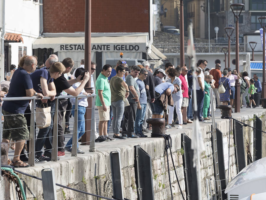 Un buque de hidrógeno recala en Donostia dentro de su gira mundial
