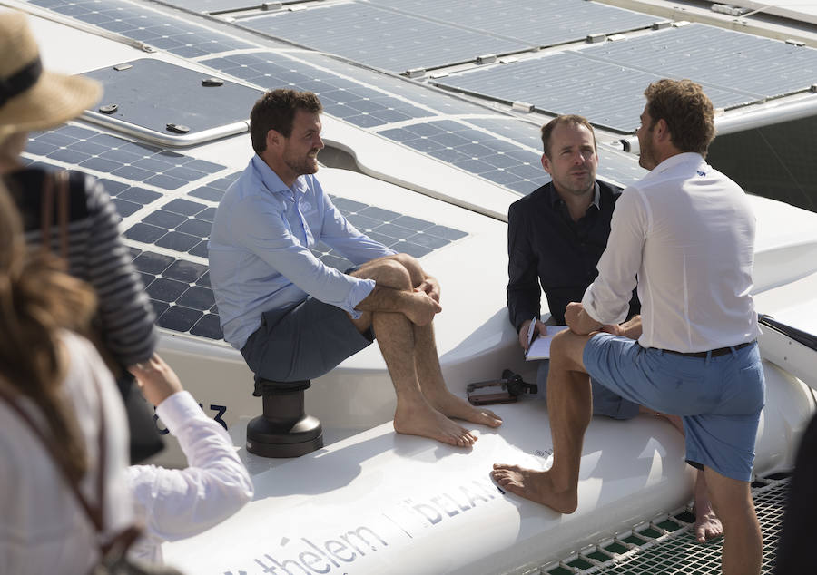 Un buque de hidrógeno recala en Donostia dentro de su gira mundial
