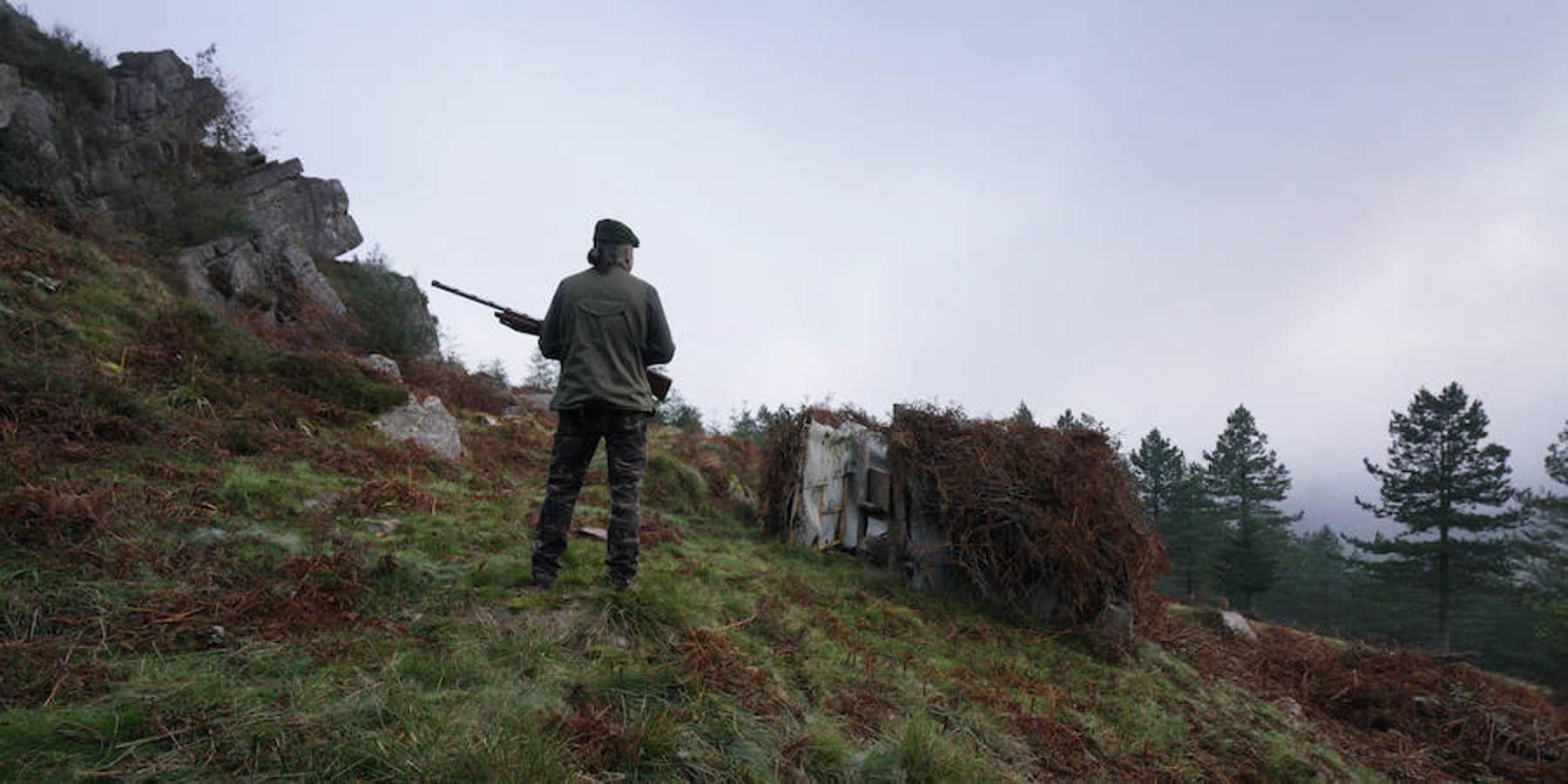 La veda general arranca en Gipuzkoa con poco movimiento de aves migratorias