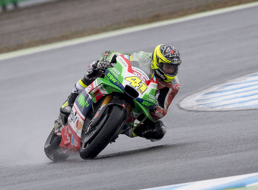 El piloto español de MotoGP Aleix Espargaró.