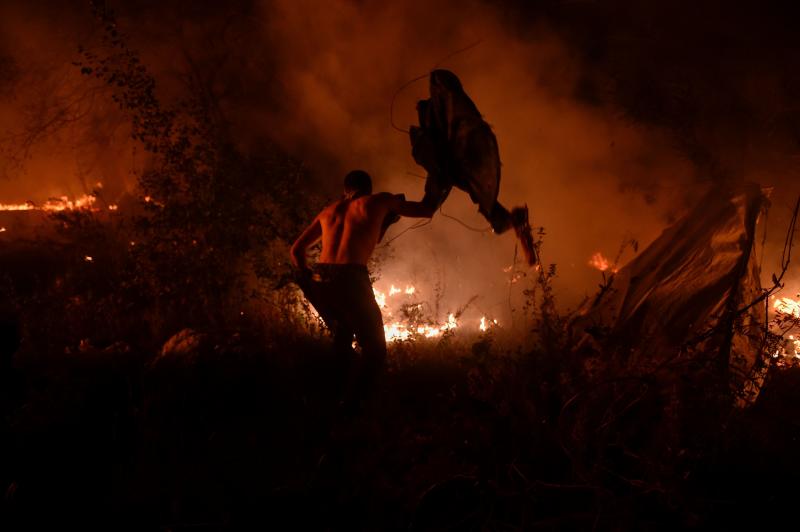 Los incendios, en primera persona