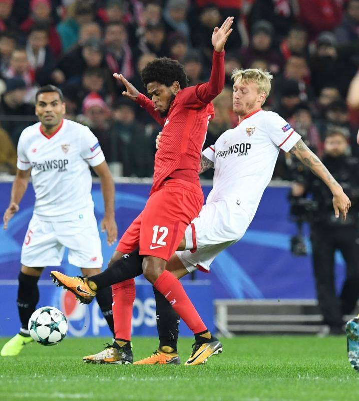 El Spartak y el Sevilla disputaron la tercera jornada de la fase de grupos de la Liga de Campeones en Moscú.