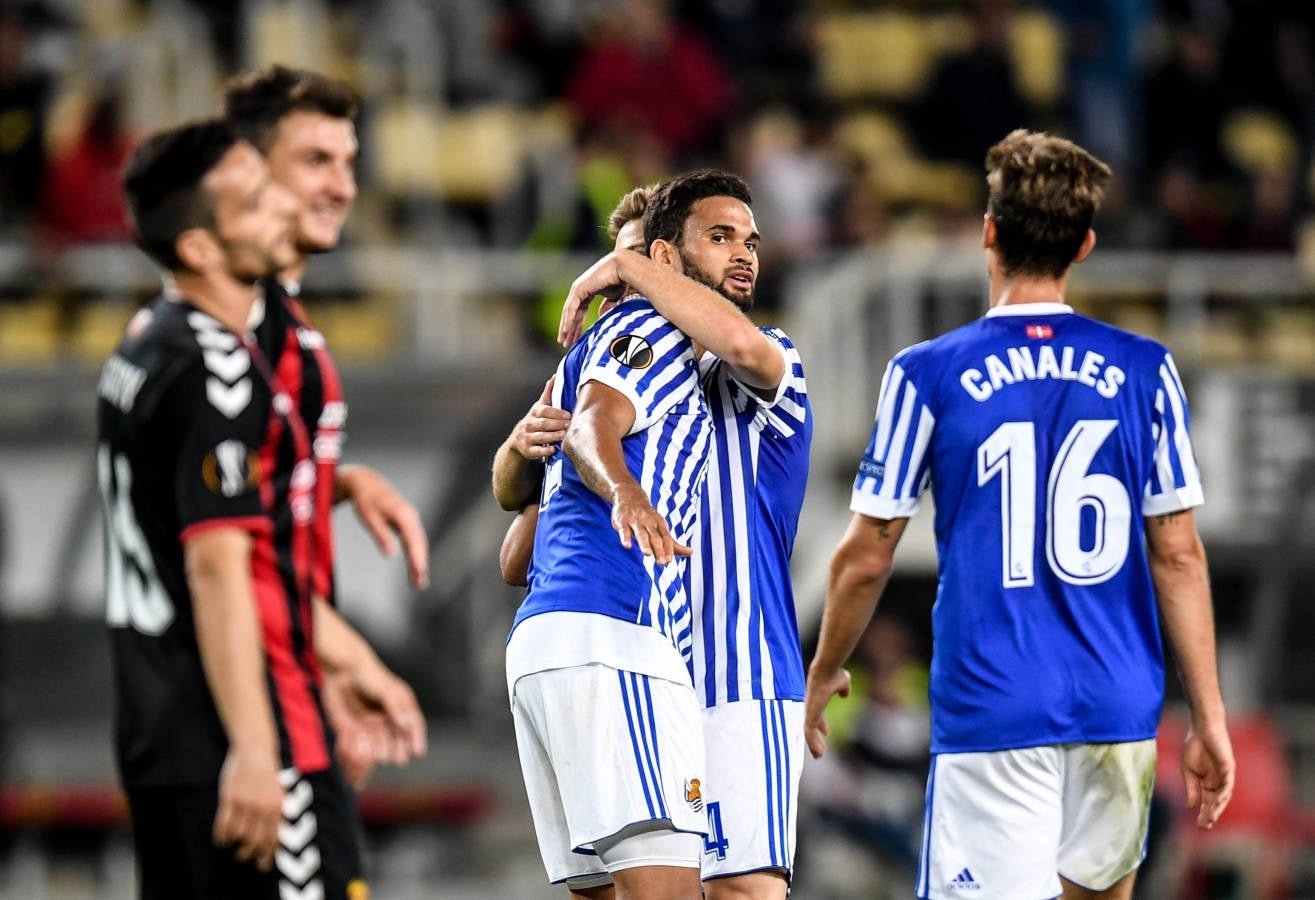 Vardar - Real Sociedad, en imágenes