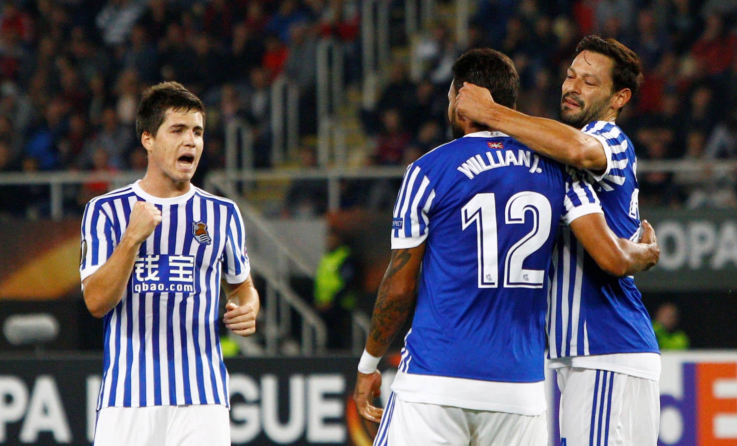 Vardar - Real Sociedad, en imágenes