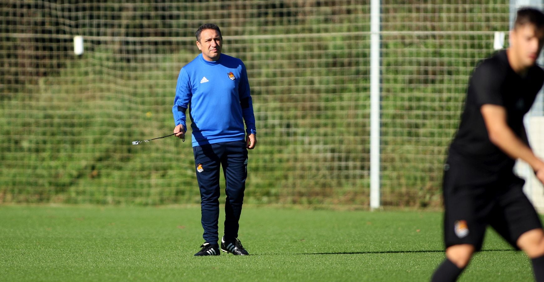 Los jugadores de la Real Sociedad se han ejercitado en Zubieta para preparar el encuentro de Copa ante el Lleida