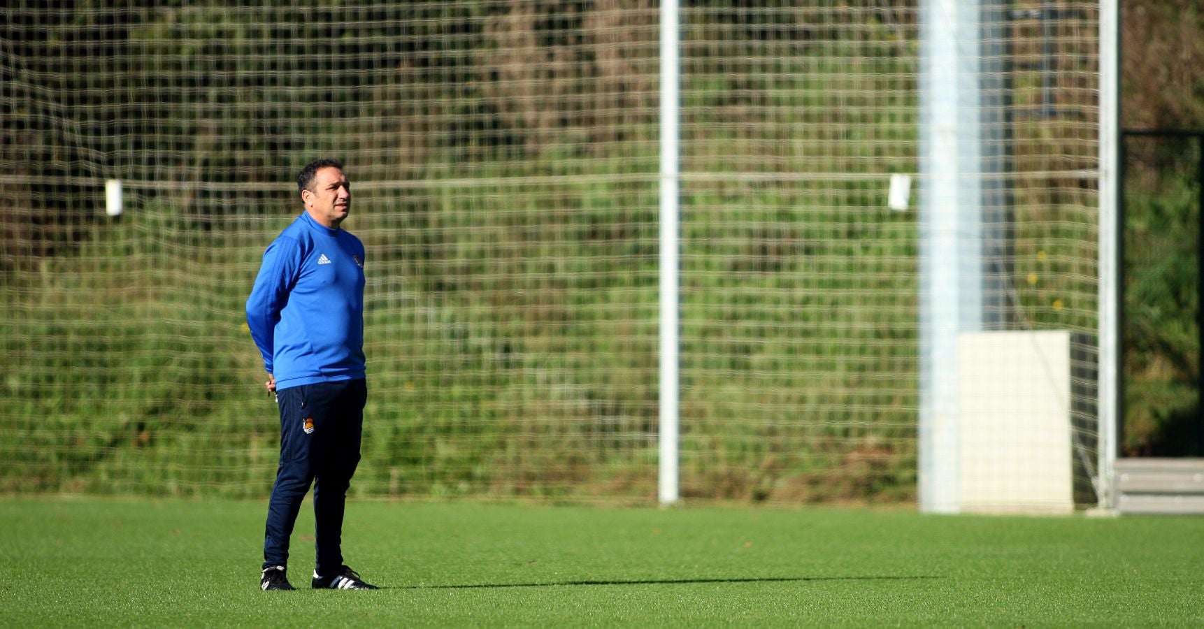 Los jugadores de la Real Sociedad se han ejercitado en Zubieta para preparar el encuentro de Copa ante el Lleida