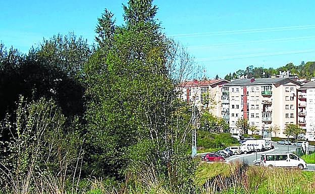 Zona de Txenperenea añadida ayer a la lista de posibles ubicaciones.