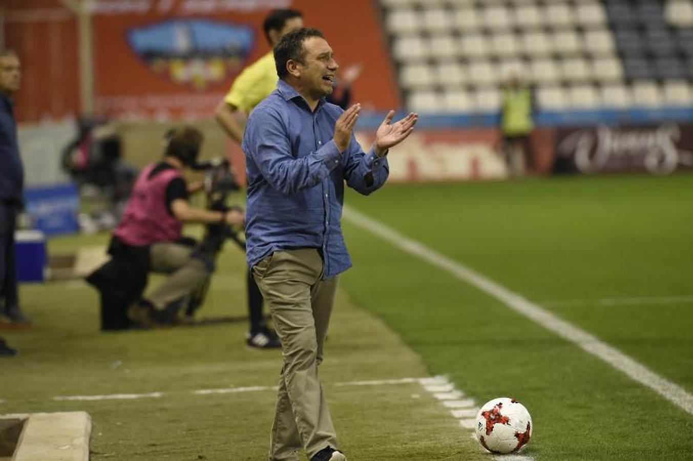 Las mejores imágenes del Lleida- Real Sociedad (0-1)