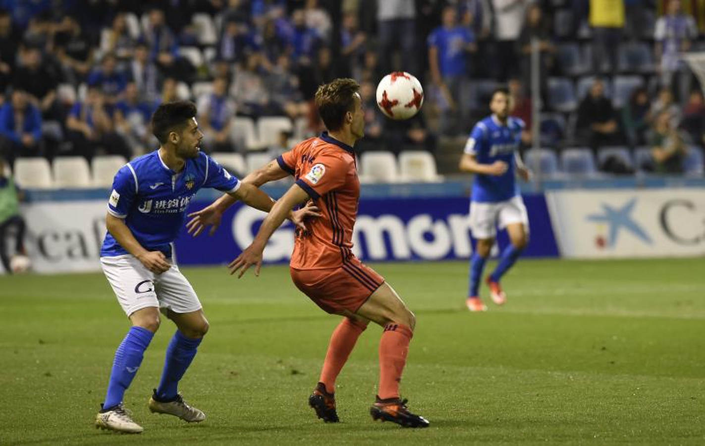 Las mejores imágenes del Lleida- Real Sociedad (0-1)