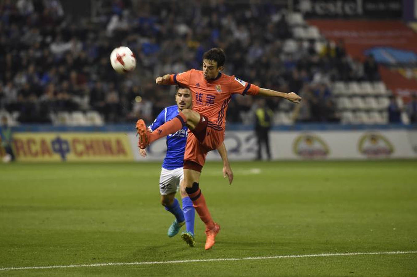 Las mejores imágenes del Lleida- Real Sociedad (0-1)