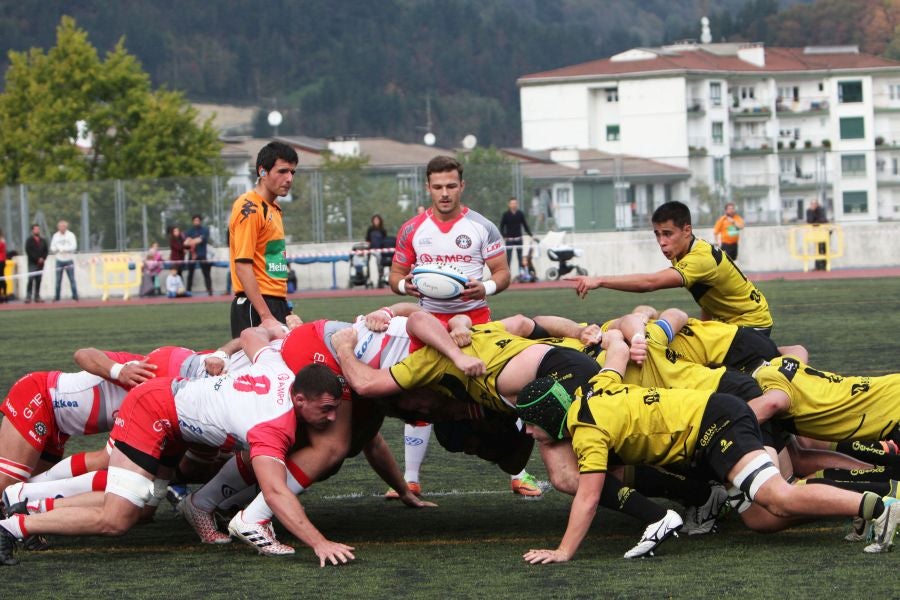 Ampo Ordizia venció 61 a 14 al Getxo Artea, en Altamira, en el primer derbi vasco de la temporada para los ordiziarras.