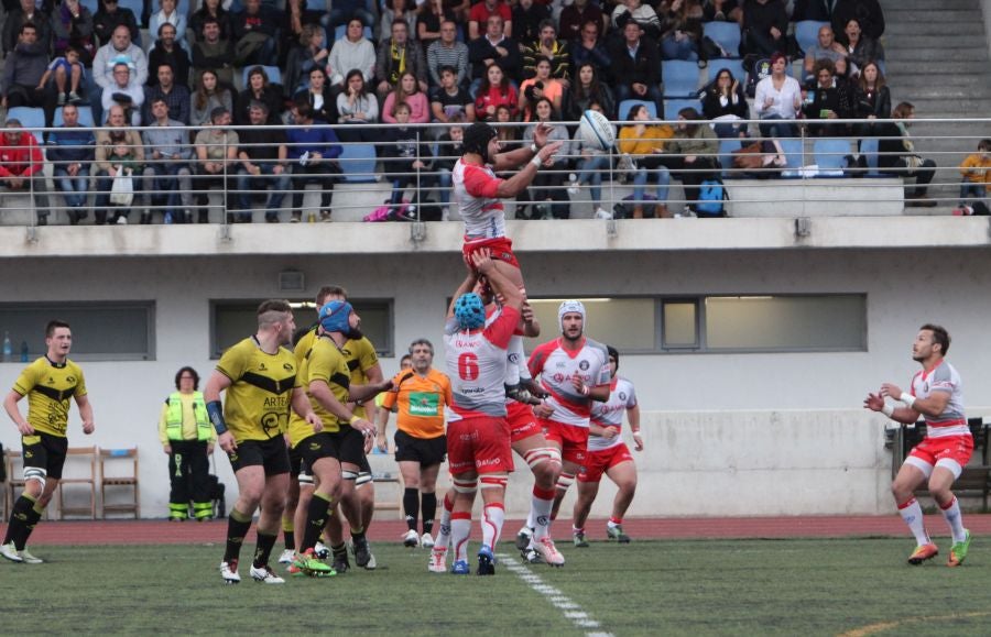 Ampo Ordizia venció 61 a 14 al Getxo Artea, en Altamira, en el primer derbi vasco de la temporada para los ordiziarras.