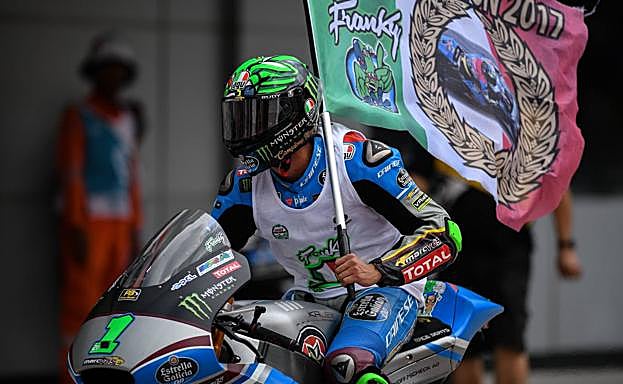 Franco Morbidelli, campeón del mundo de Moto2.