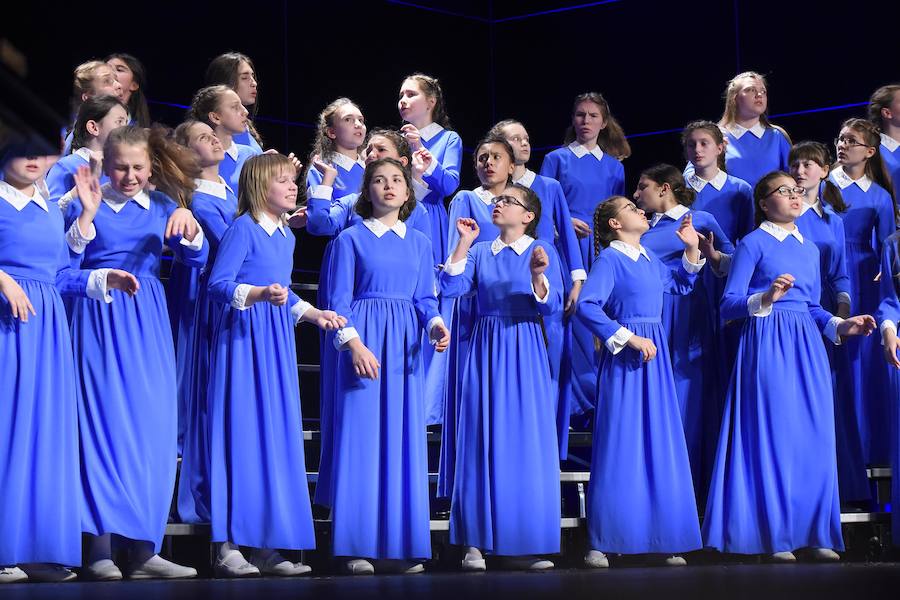 Este ‘concurso de concursos’, en el que han competido las corales ganadoras el año pasado en los mejores certámenes europeos, ha abierto este miércoles el certamen coral de Tolosa