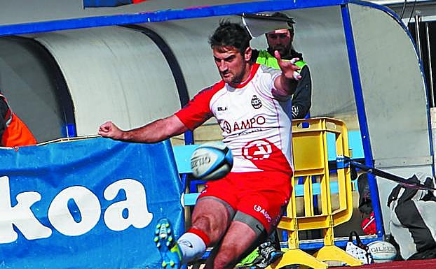 Los golpes dieron ayer la victoria al Ampo Ordizia. 