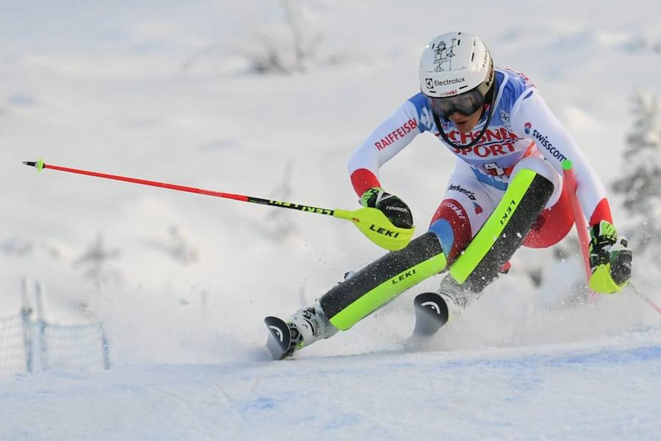 Este sábado se ha celebrado la primera carrera de slalom femenino de la temporada de la Copa del Mundo de esquí FIS en Levi, Finlandia.