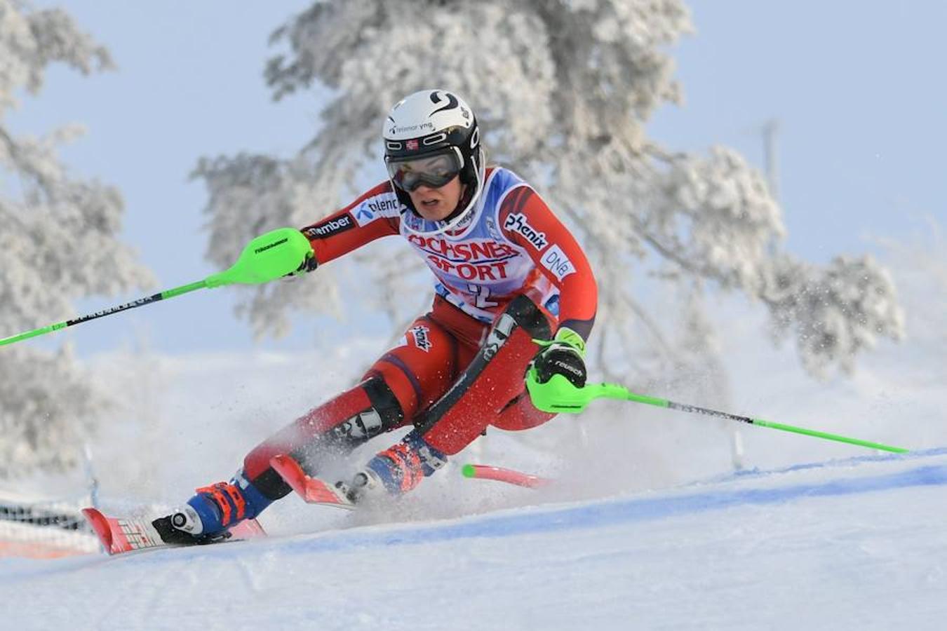 Este sábado se ha celebrado la primera carrera de slalom femenino de la temporada de la Copa del Mundo de esquí FIS en Levi, Finlandia.