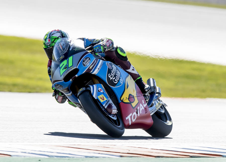 El piloto italiano de Moto2 Franco Morbidelli.