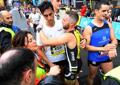 Imagen secundaria 1 - Las llegadas, por separado, de Xabi Alonso y Álvaro Arbeloa.