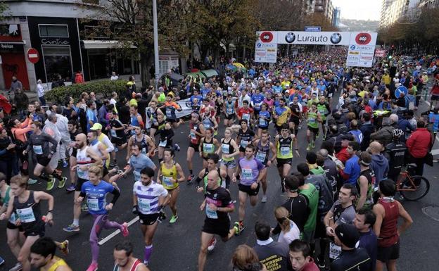 Imagel del maratón del año pasado. 