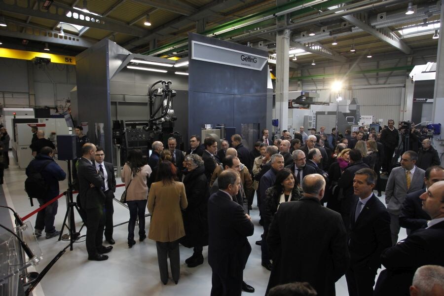 El lehendakari Iñigo Urkullu ha inaugurado este miércoles el Centro de Fabricación Avanzada Aeronáutica (CFAA), situado en el parque tecnológico de Zamudio