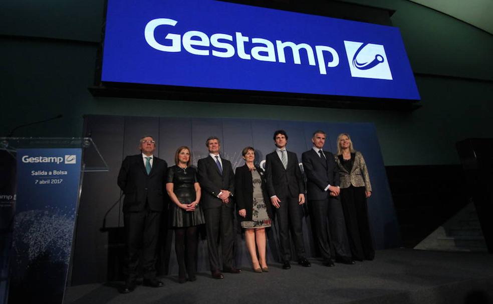 Gestamp, el día de su salida a Bolsa.