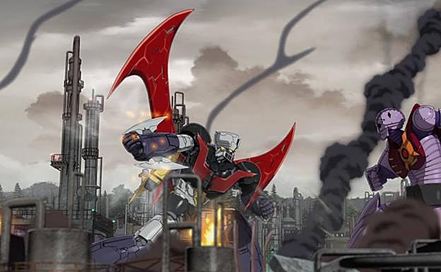 Escena de la película 'Mazinger Z Infinity'.