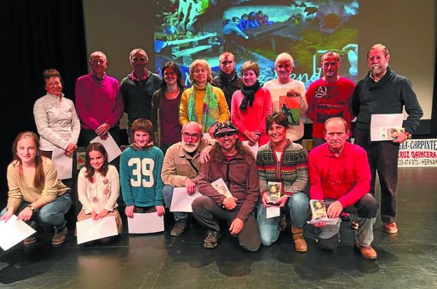 Ganadores y participantes del Concurso de Fotografía.
