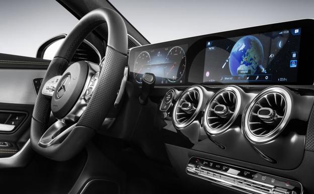 El diseño interior de la nueva Clase A de Mercedes