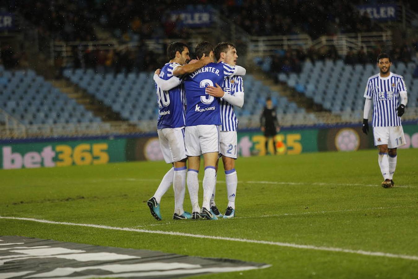 Real Sociedad-Lleida en imágenes