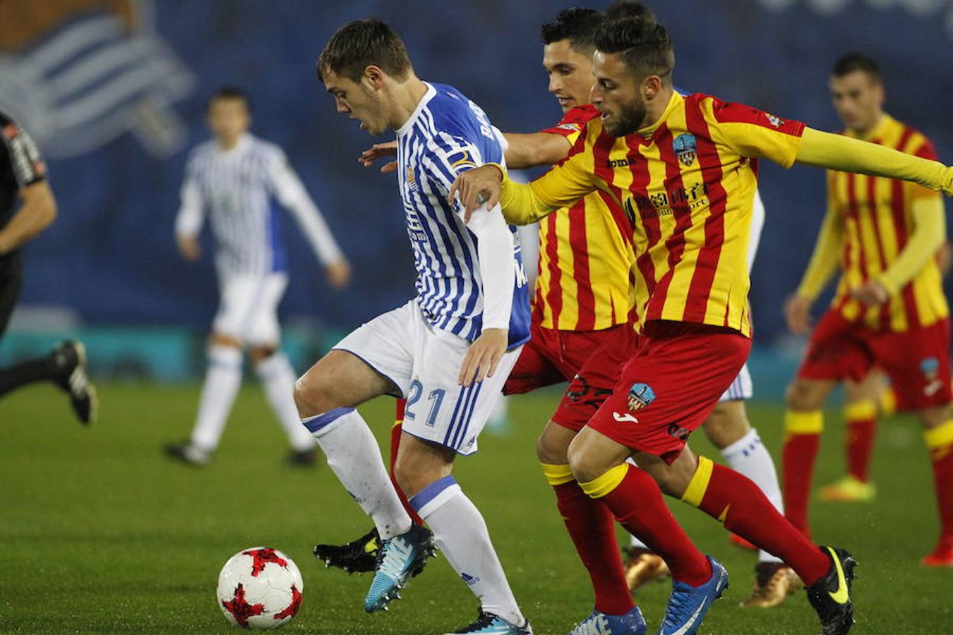 Real Sociedad-Lleida en imágenes