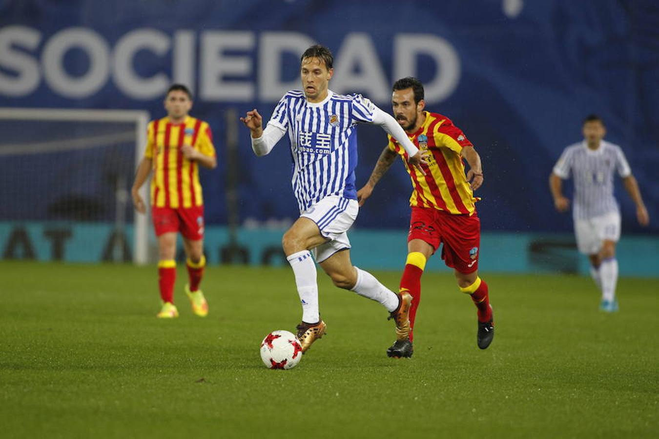 Real Sociedad-Lleida en imágenes