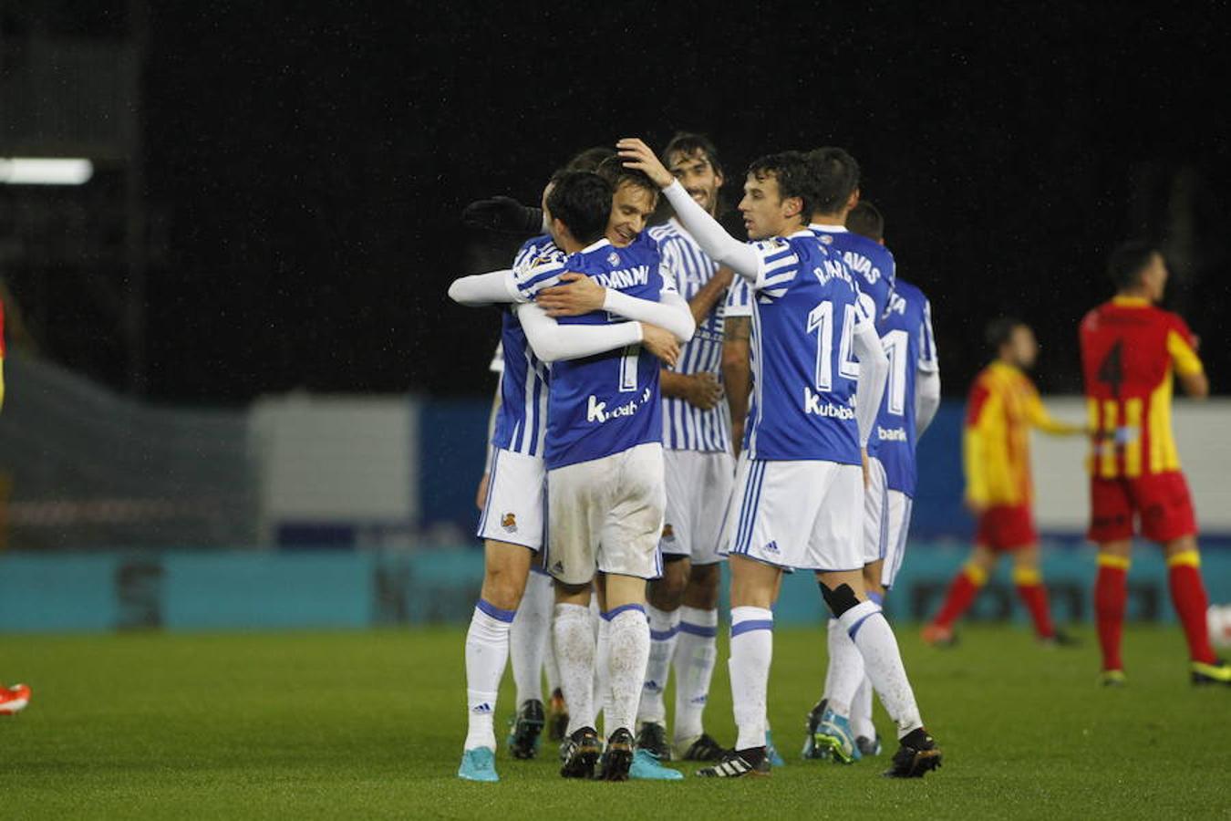 Real Sociedad-Lleida en imágenes