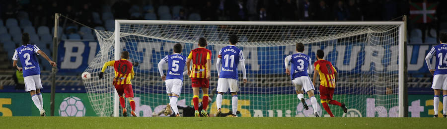 Real Sociedad-Lleida en imágenes
