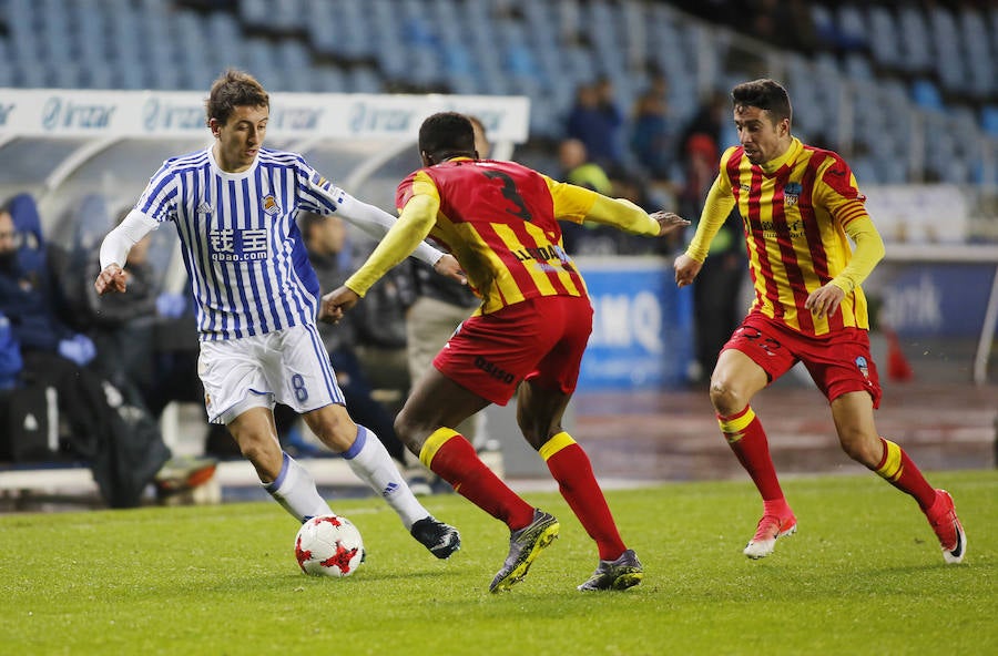 Real Sociedad-Lleida en imágenes