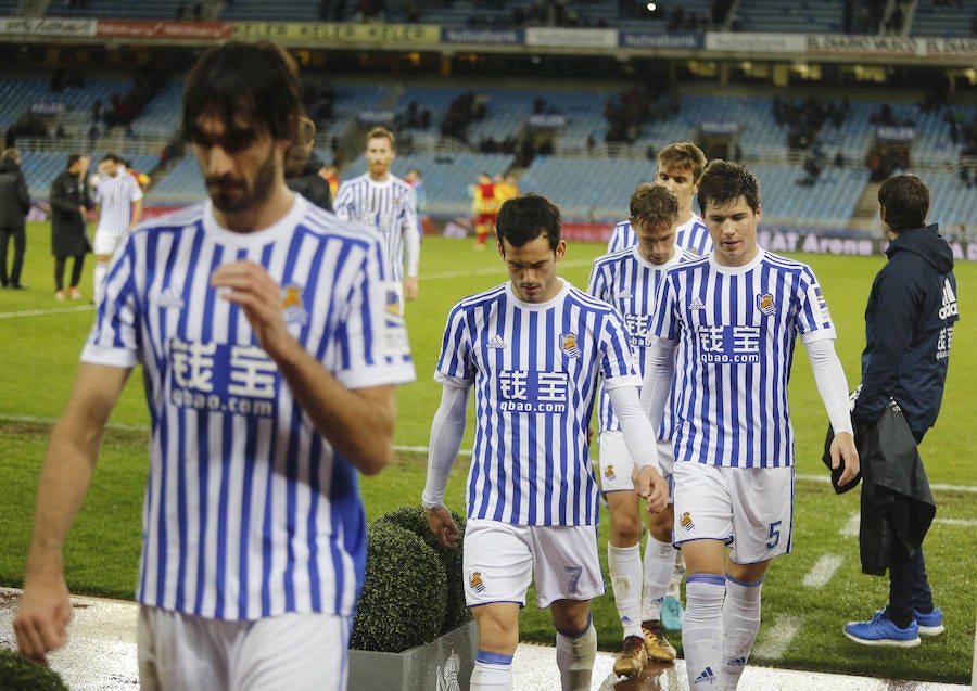 Real Sociedad-Lleida en imágenes