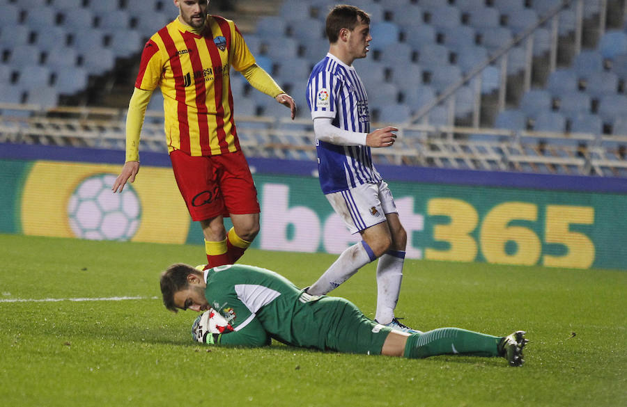 Real Sociedad-Lleida en imágenes